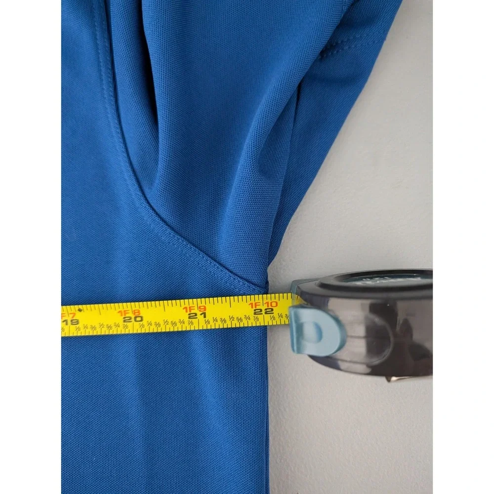 Nike Polo Shirt, Large,‎ Blue, Kansas City Royals Embroidered, Casual, Mens